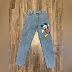 Vintage Mickey Mouse Unlimited Jerry Leigh Jeans Size 9